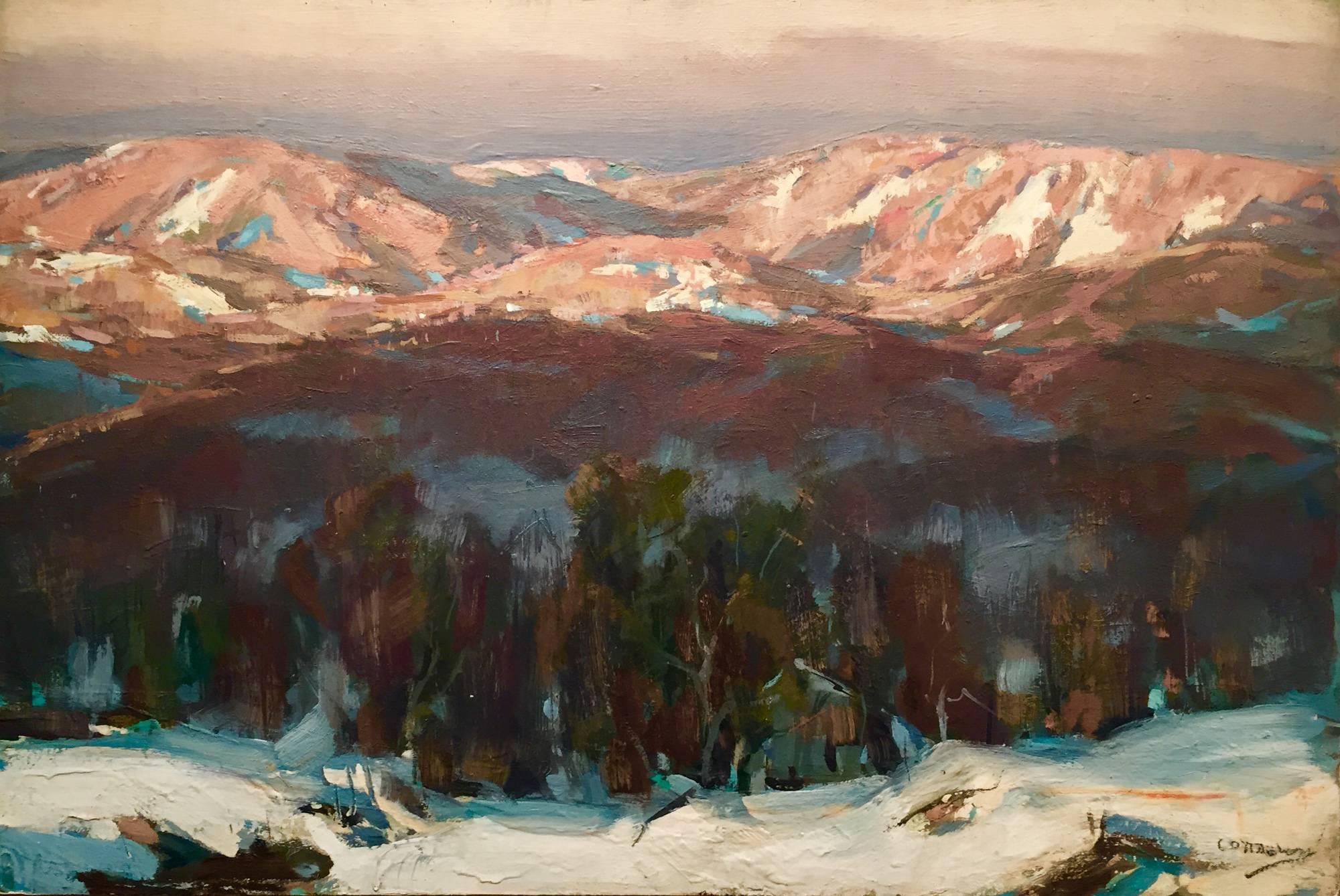 Jay Hall Connaway Landscape Painting - Vermont Mountains
