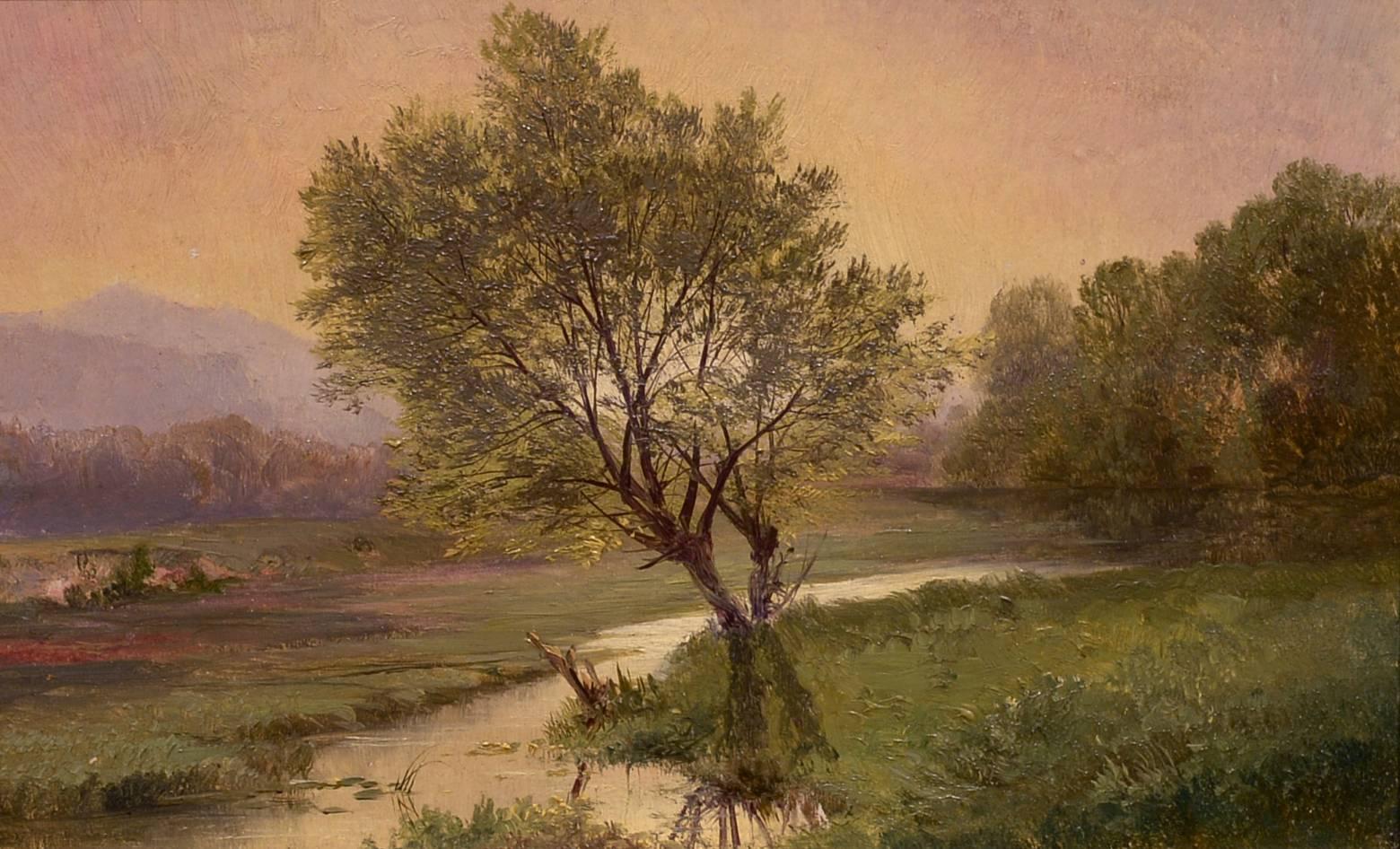 Joseph Morviller Landscape Painting - Summer in the Foothills
