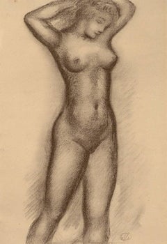 Nu de femme, vue de face (Standing Frontal Nude)