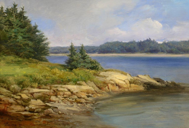 Robert Maione Summer Afternoon, Maine Coast at 1stDibs