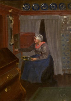 Lady in an Interior