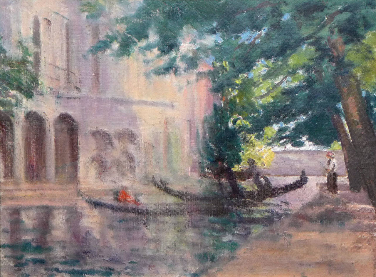 Harold Latham Landscape Painting - Venice