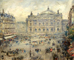 Antique Place de L'Opera, Paris