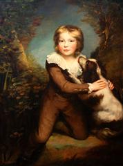 Young Lord Viscount and His Spaniel