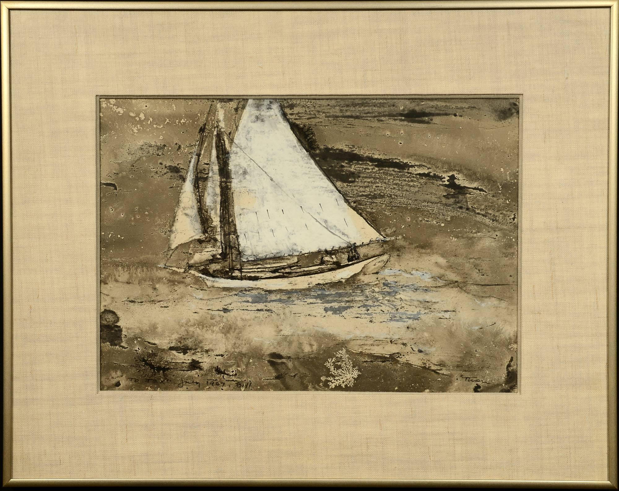 Full Sail - Art by William Thon