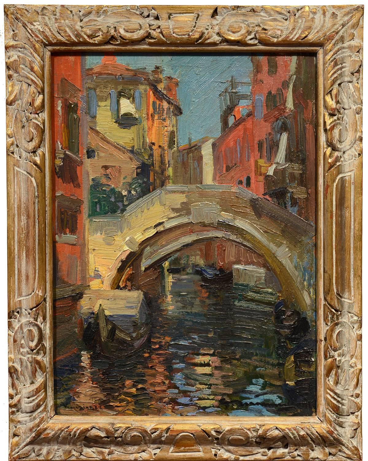Venice - Painting by Cipriano Mannucci
