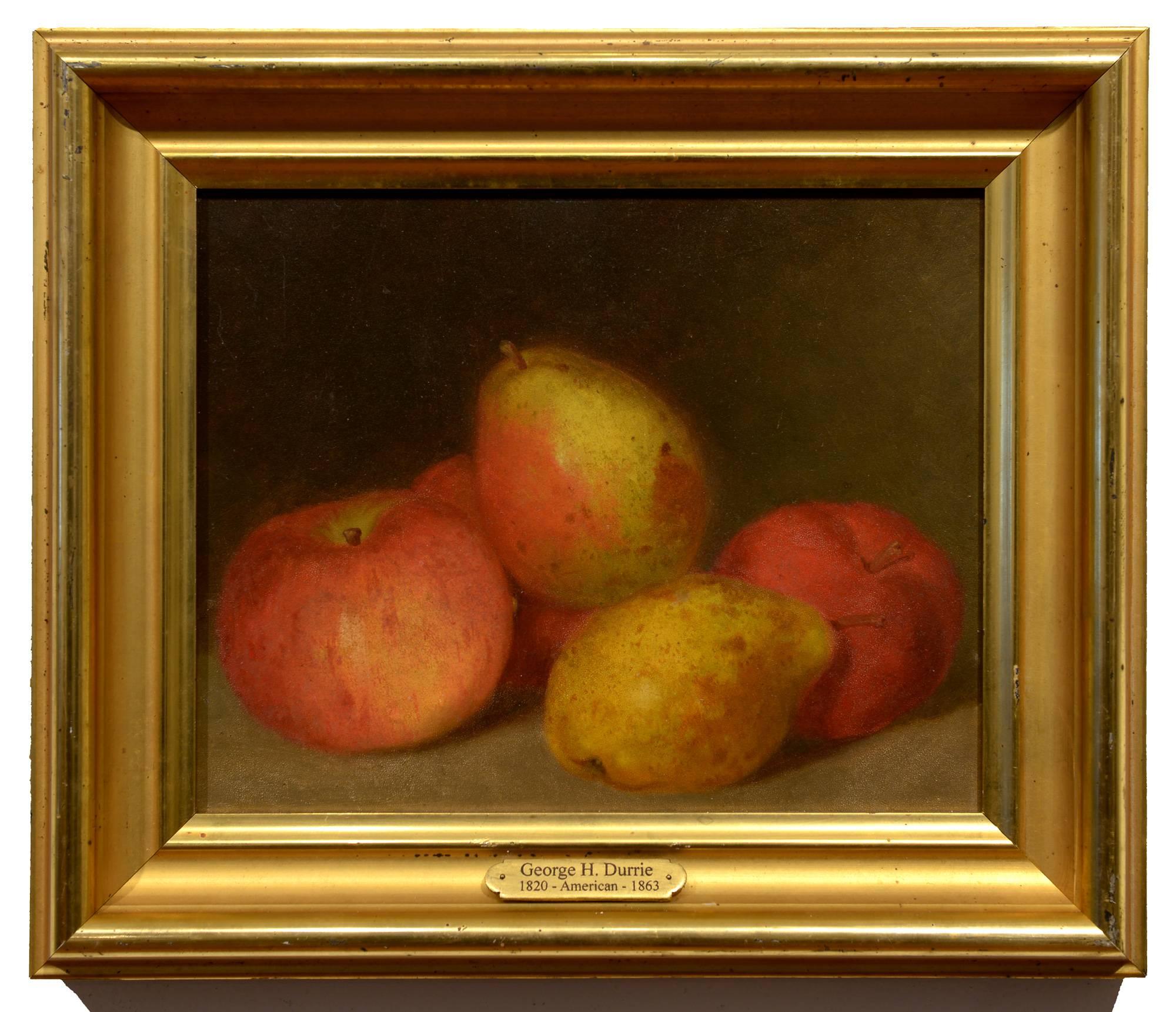 Apples and Pears - Painting by George Henry Durrie