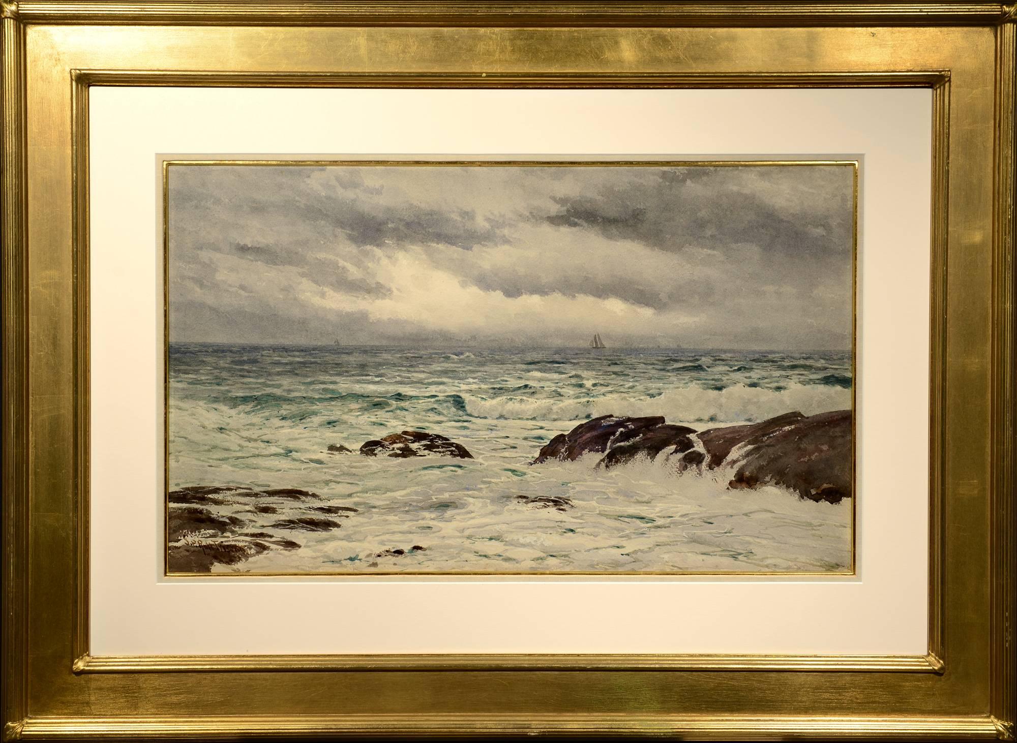 A Chop Sea, Monhegan - Art by Samuel Peter Rolt Triscott