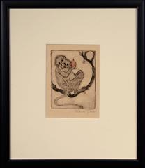 3 Clara Tice Etchings