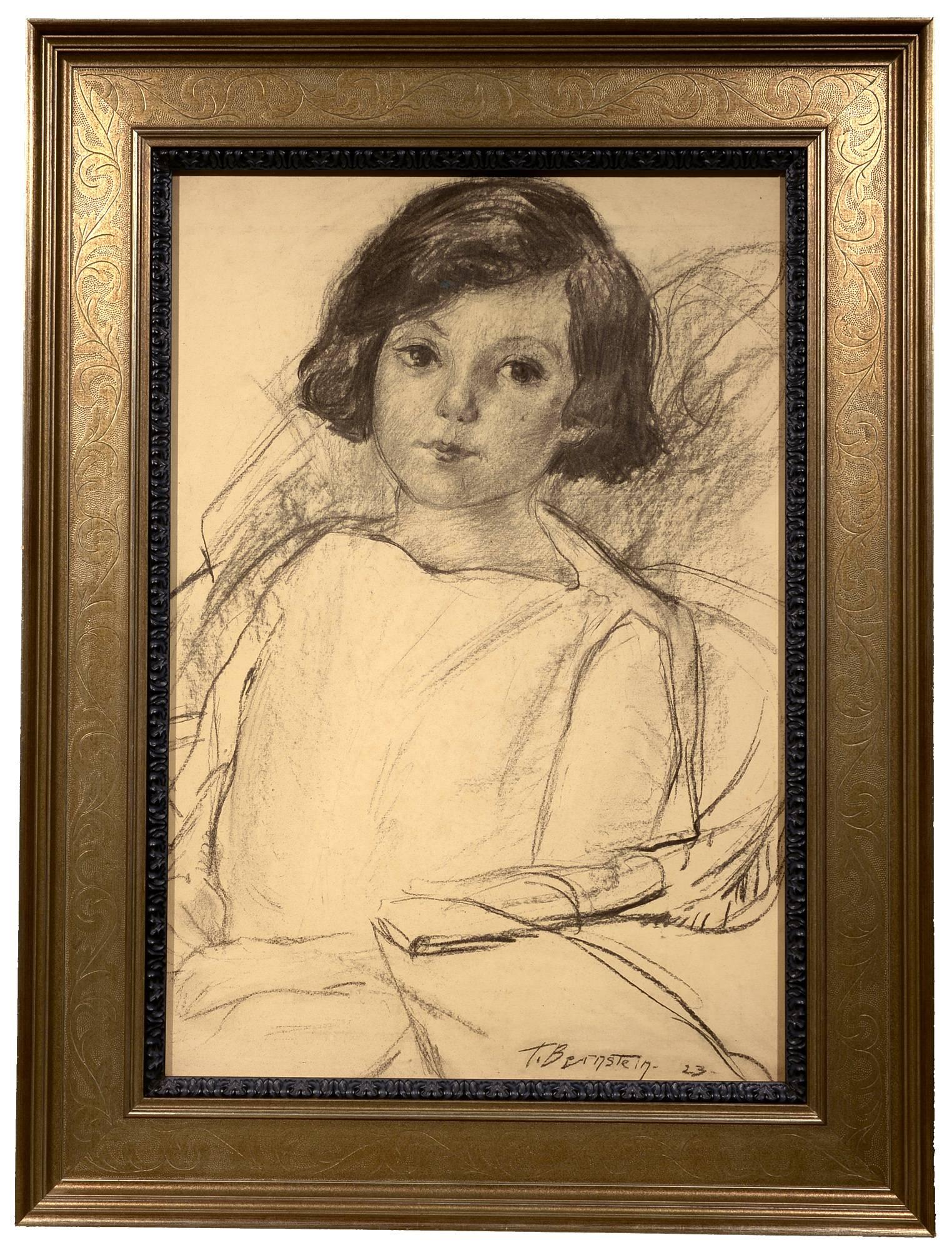 Born in Philadelphia in 1890, Theresa Bernstein showed early talent and interest in art. At the age of seventeen, she won a Board of Education scholarship to attend the Philadelphia School of Design for Women, now the Moore College of Art, studying