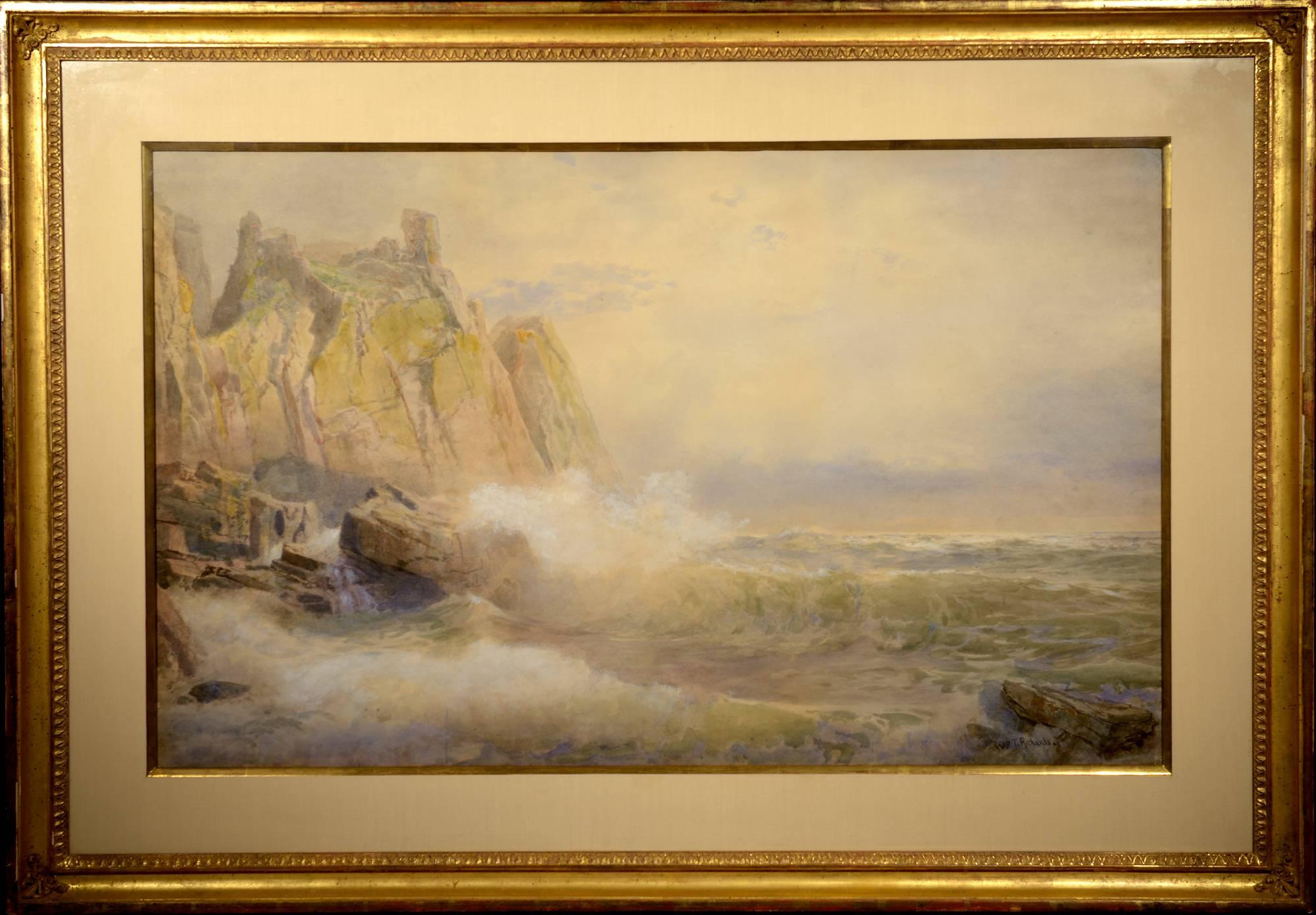 Morning Seas, Wolf's Crag - Art by William Trost Richards