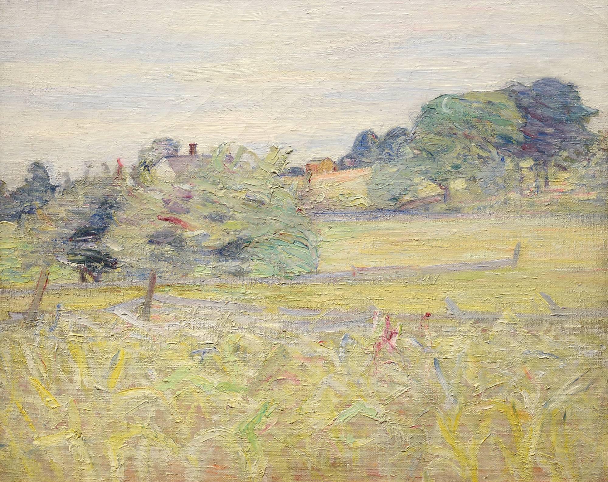Lucy Hariot Booth Landscape Painting - Summer Farm