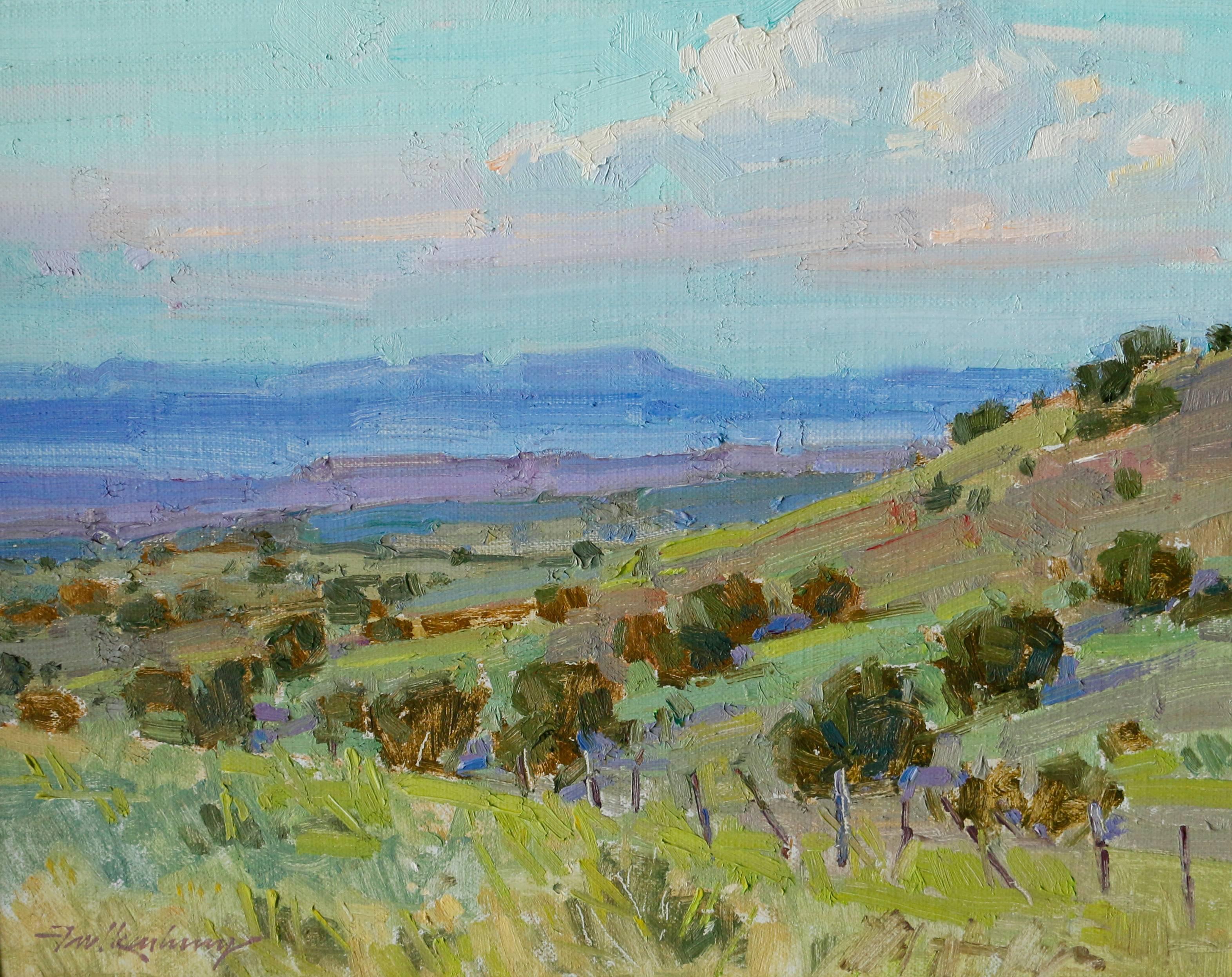 Gay Faulkenberry Landscape Painting - Pecos Vista