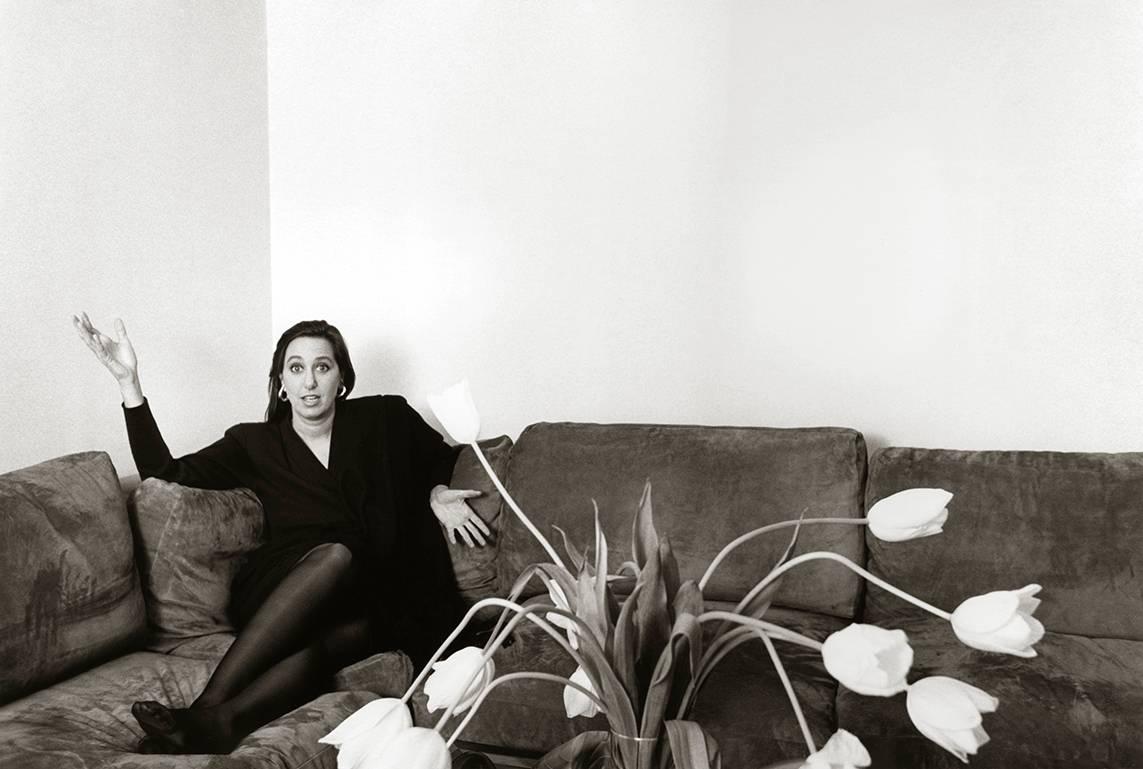 Lucille Khornak Black and White Photograph – Donna Karan, Donna