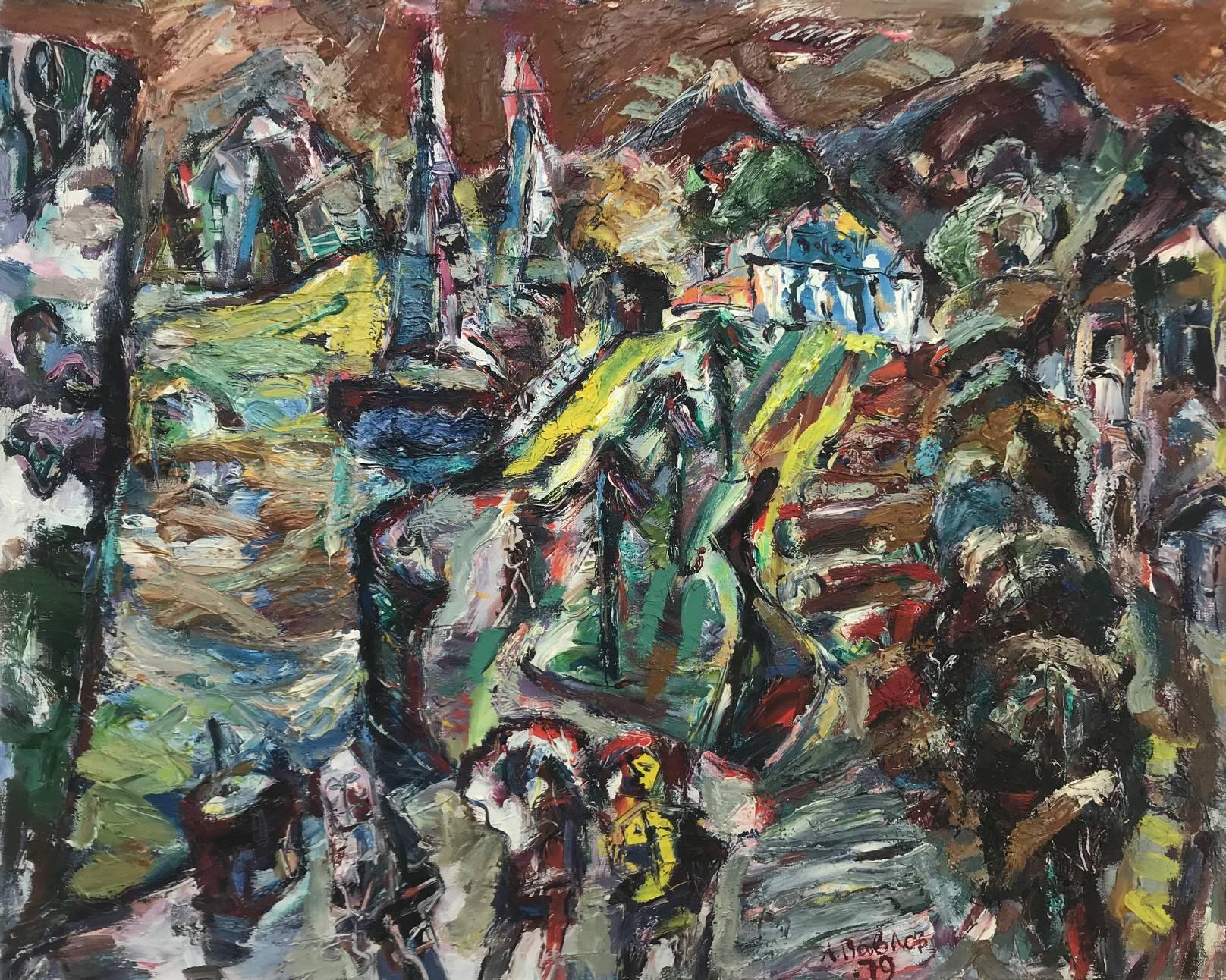 Abstract Painting di Alexander Pavlov - Costa di Batumi