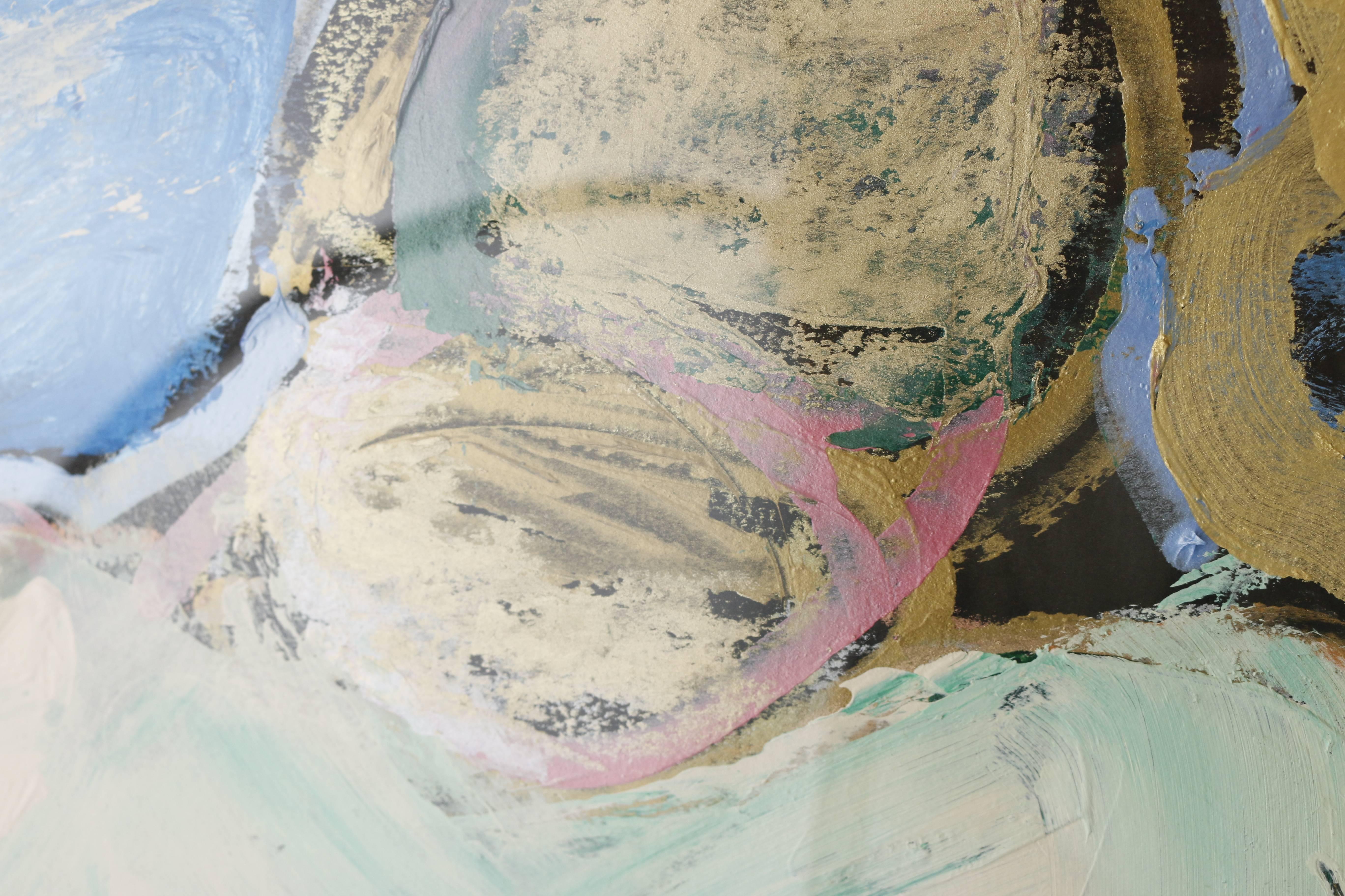Nudo senza titolo - Painting Astratto di Rowann Villency