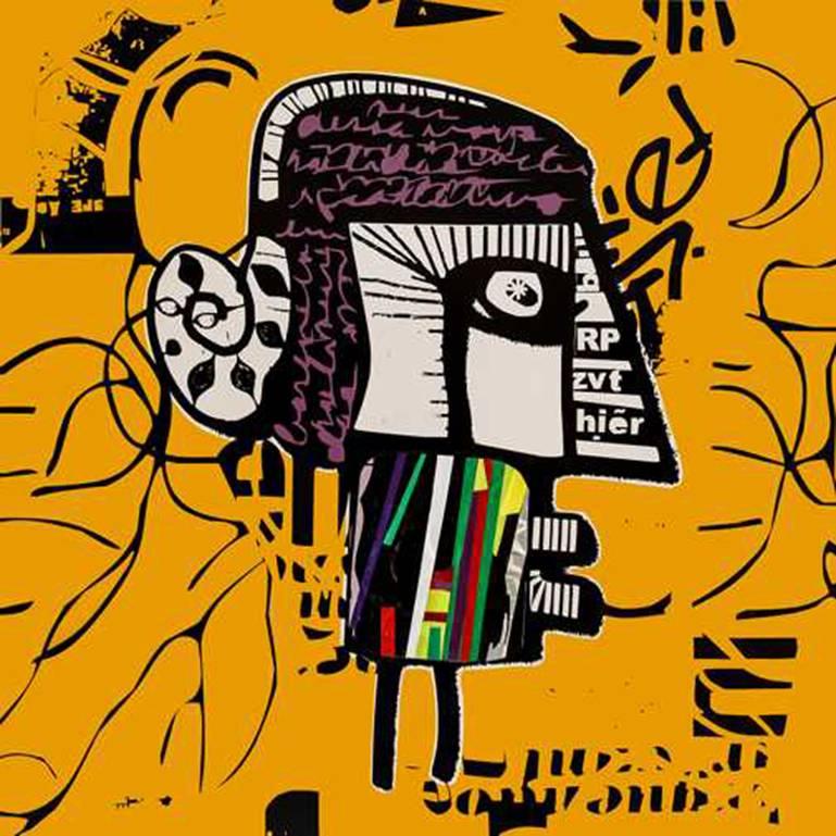 PR 33, PR 33 – Mixed Media Art von Andre Costa