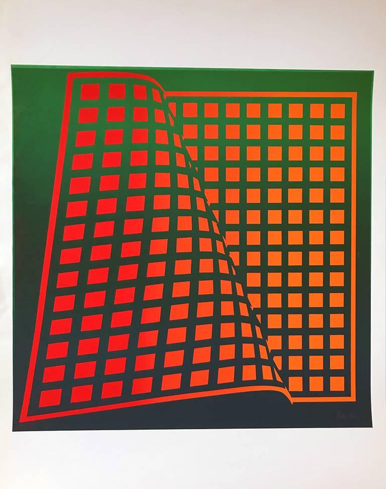 Unknown Abstract Print - Untitled
