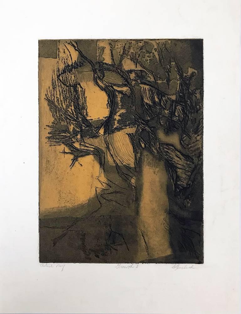 Shirley Gorelick Abstract Print - Growth 1