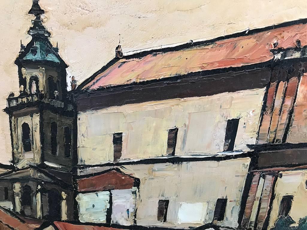 Senza titolo - Painting Astratto di Santiago Diaz
