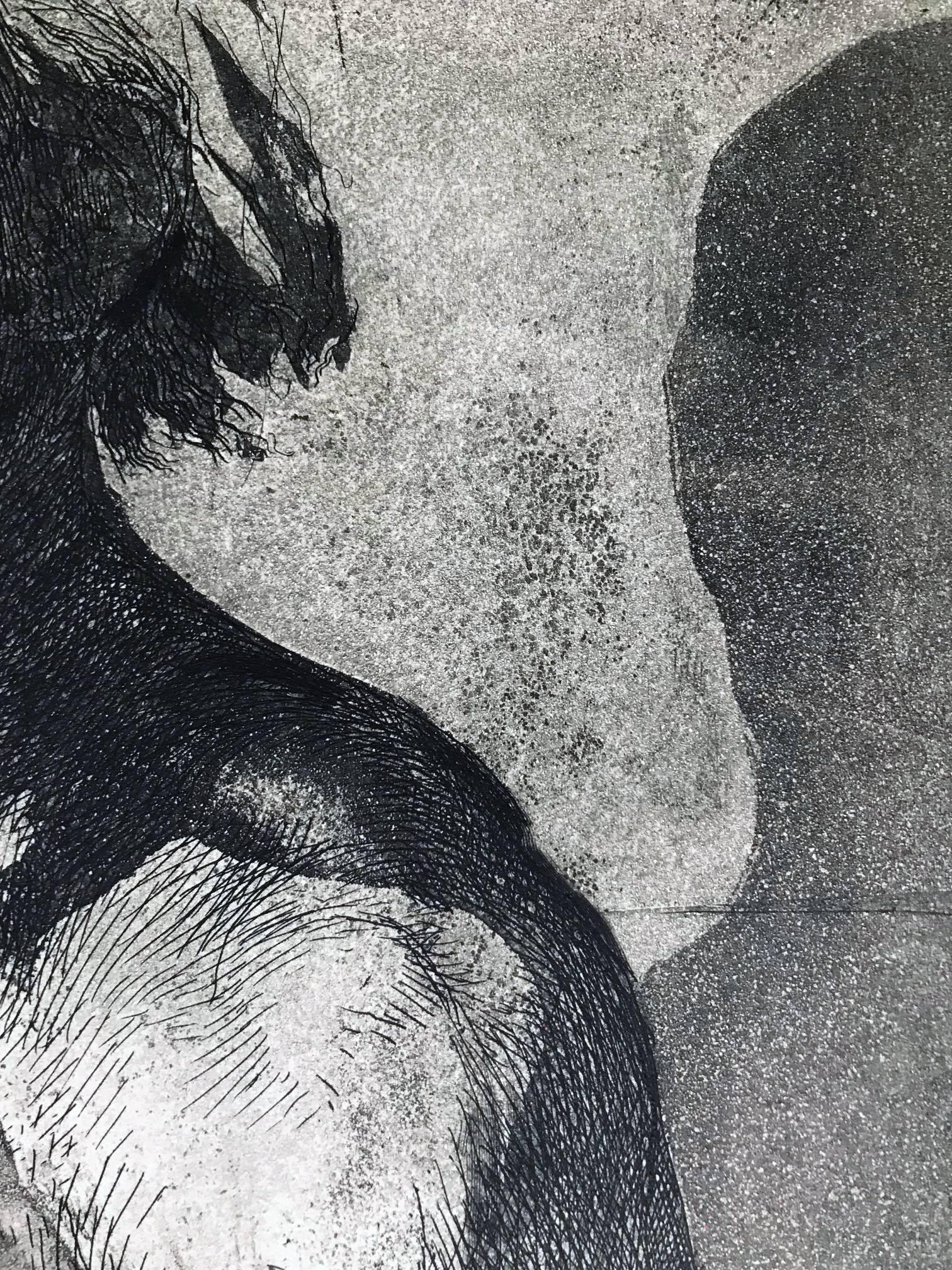 Sin título (Edición 46/50) - Print realista estadounidense de Thomas Cornell