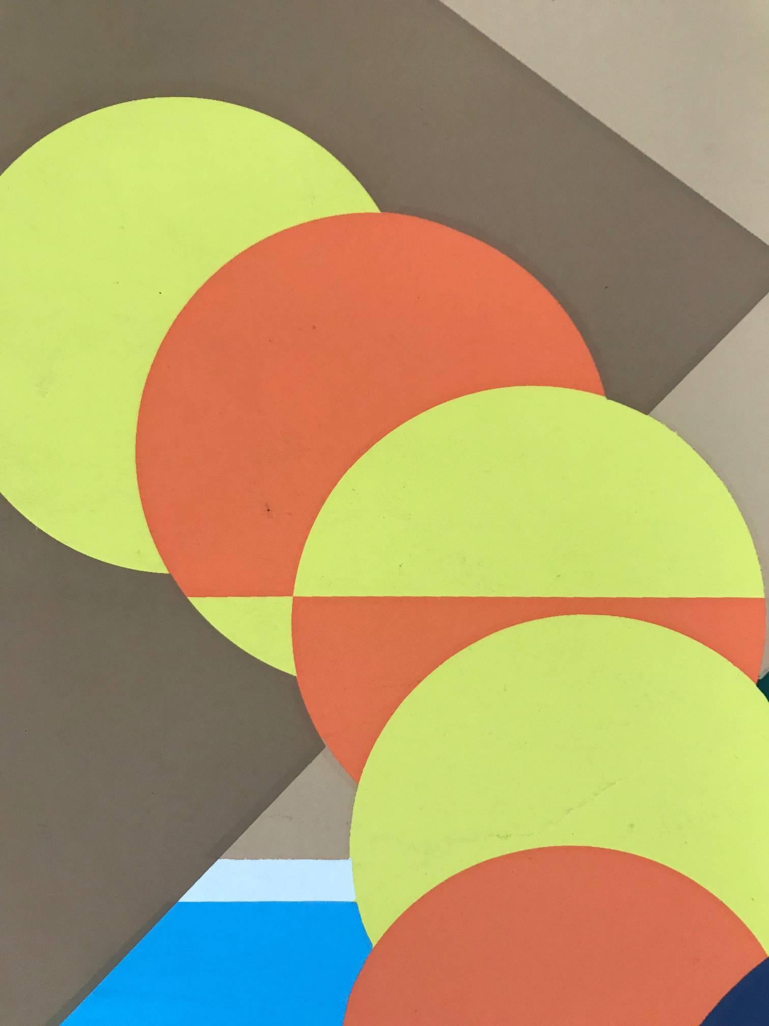 Sans titre ( 1/20 A.P.) - Marron Abstract Print par Moshe Givati