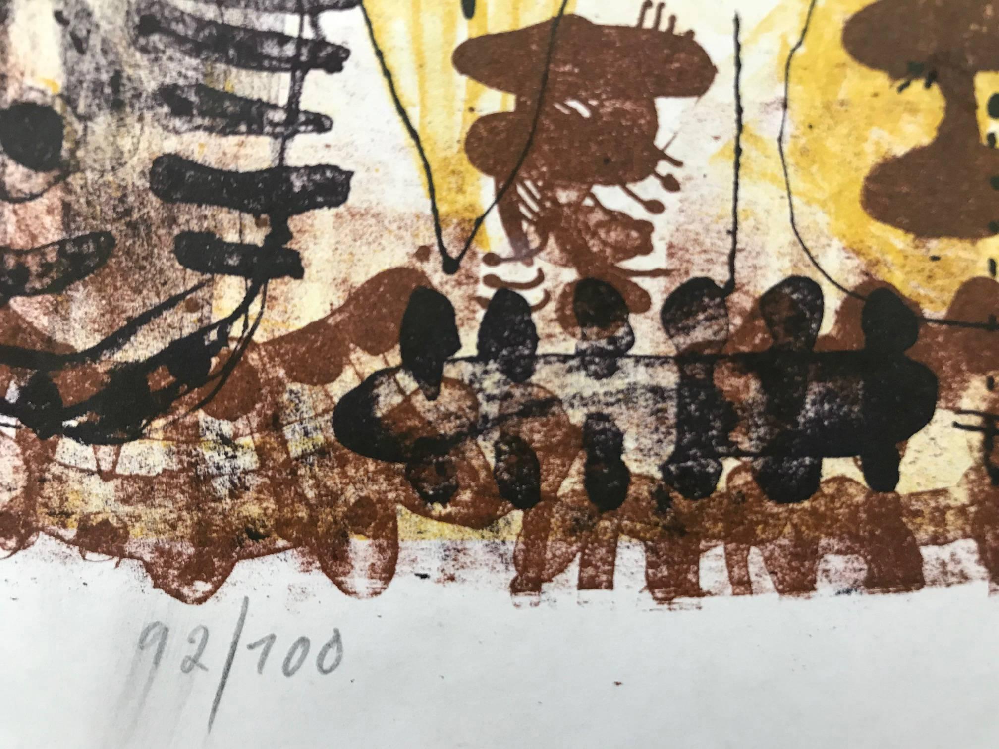 Composición de oro y marrón (Edición 92/100) en venta 3