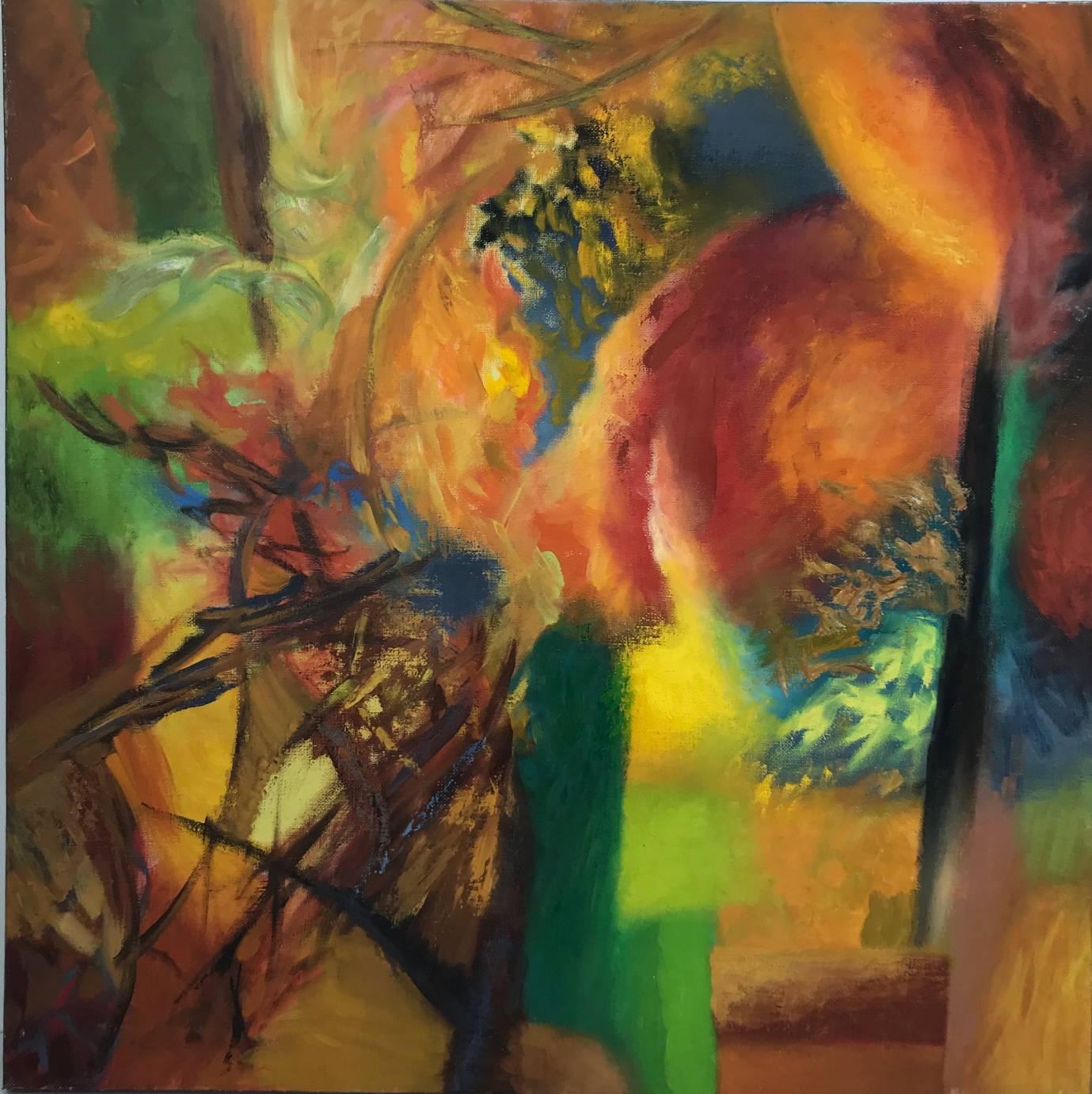 Andrei Korovin Abstract Painting - Insanity of Autumn