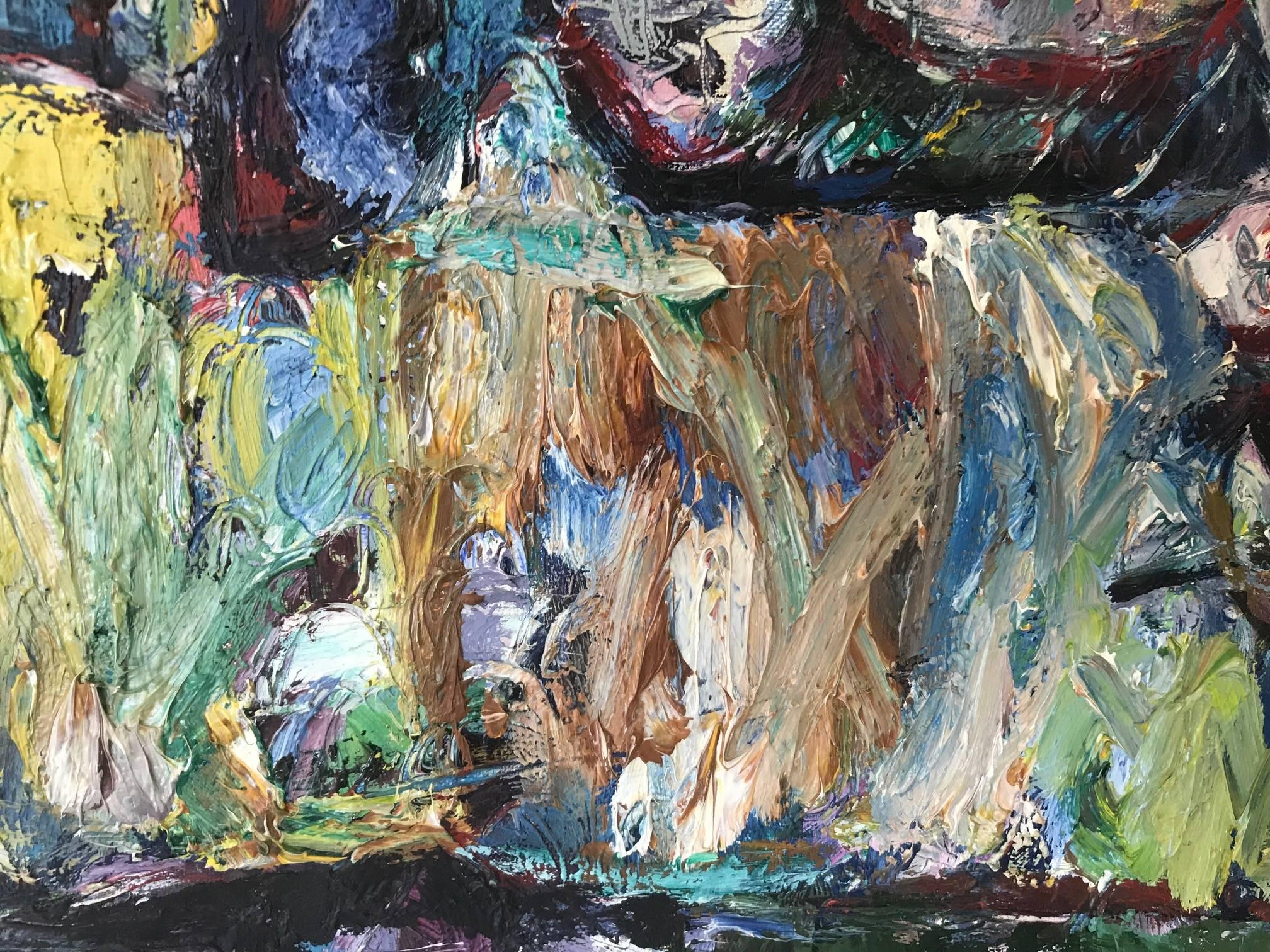 Costa di Batumi - Painting Astratto di Alexander Pavlov