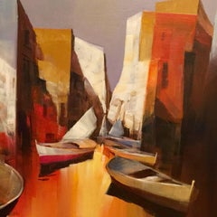 Boat Scene, Italy