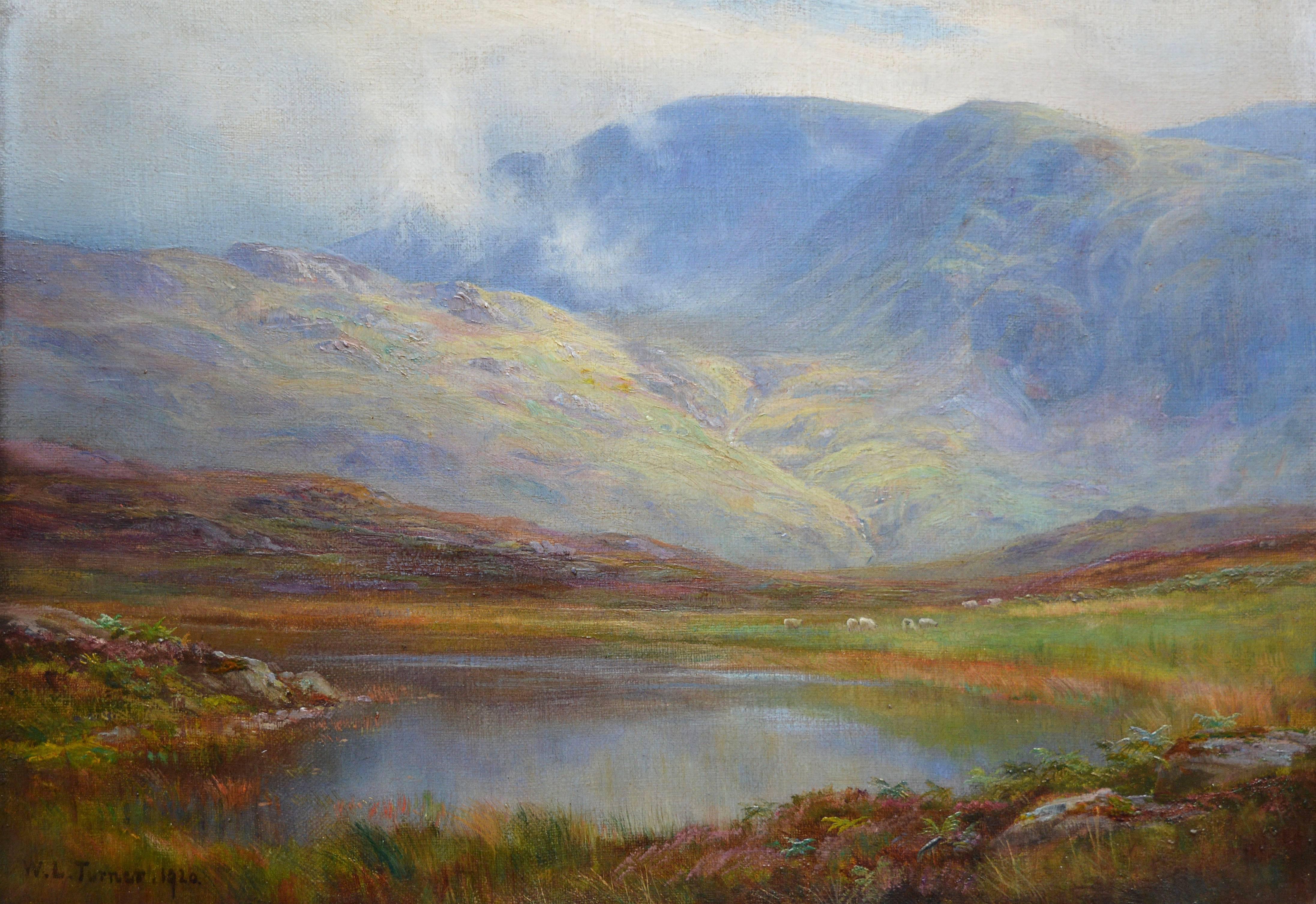 The Helvellyn Range, Lake District National Park  - Painting by William Lakin Turner