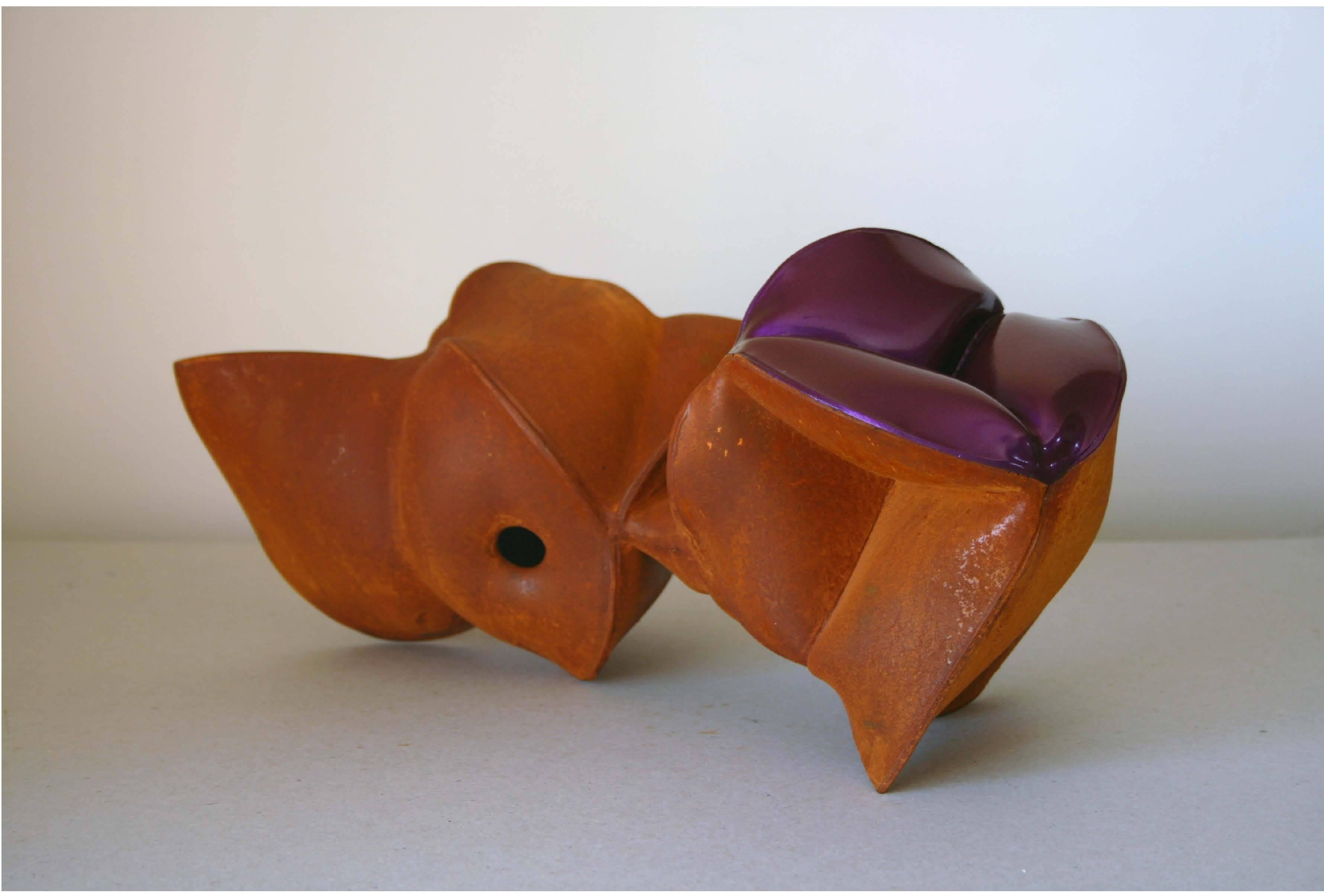 Jeremy Thomas Abstract Sculpture - Mason Violet