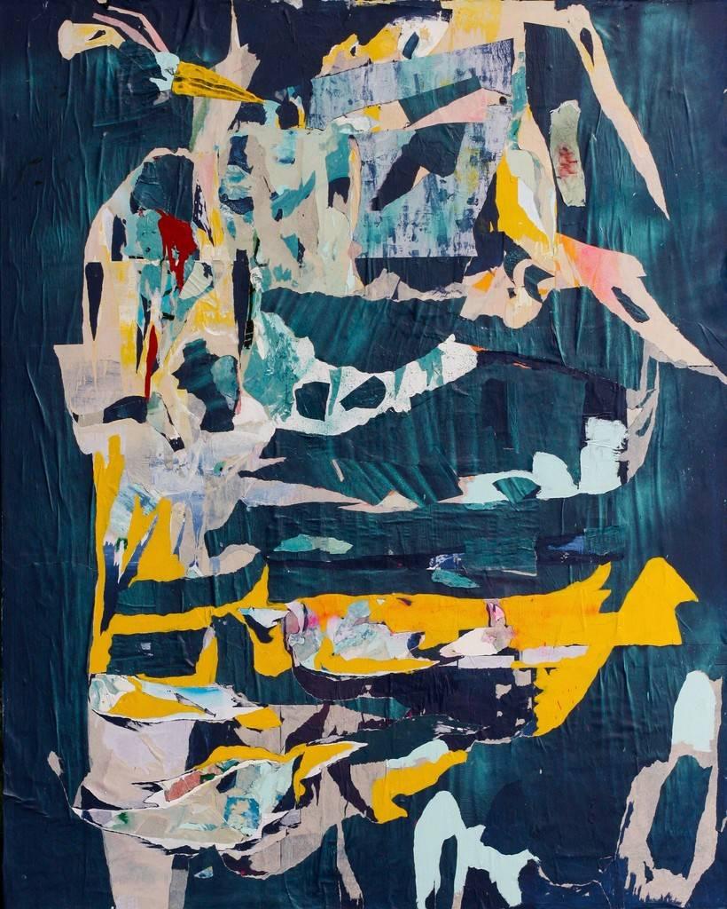 Daniel Holland Abstract Painting - Lost Paraguyos