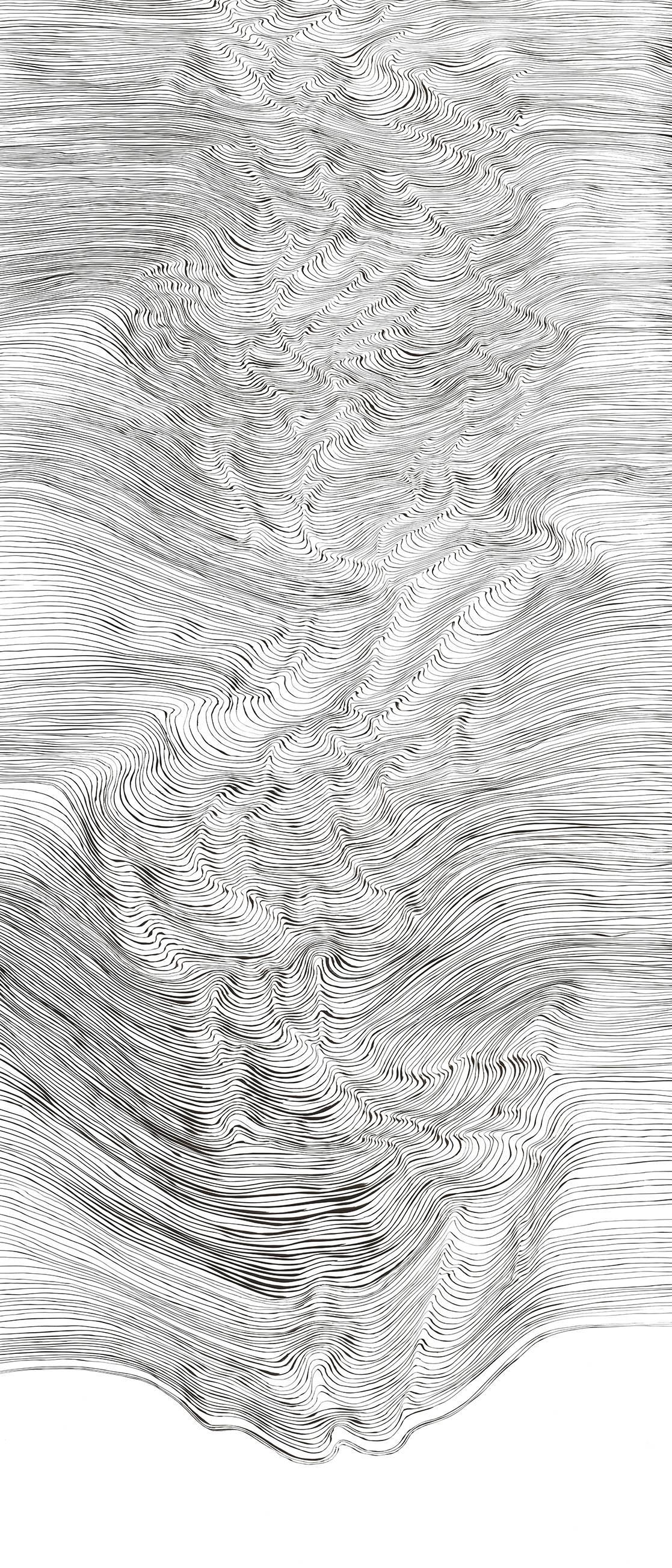 Duncan McDaniel Abstract Drawing - Magic Mirror Scroll 3