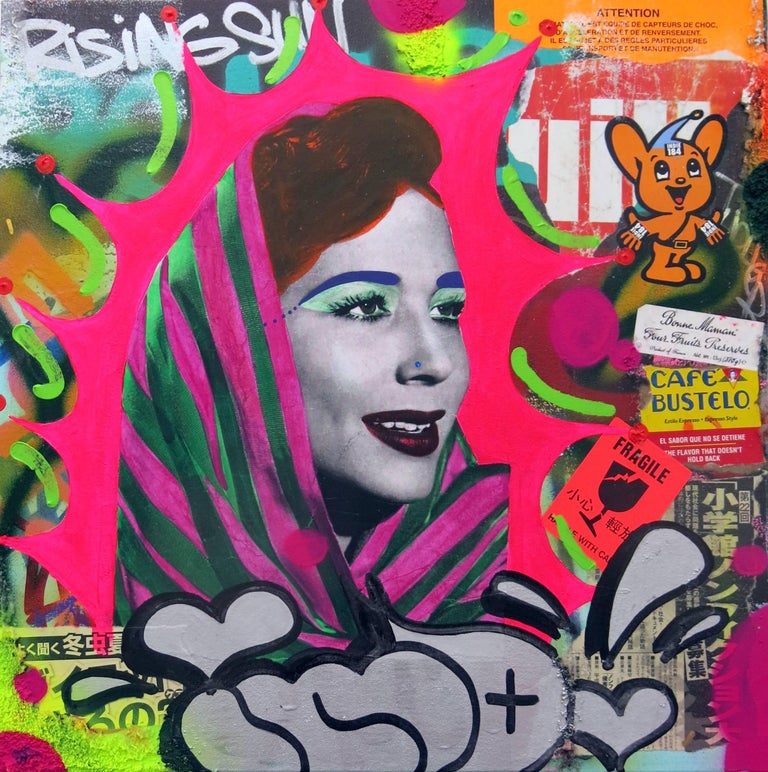 Indie 184 Portrait Painting - Rising Sun