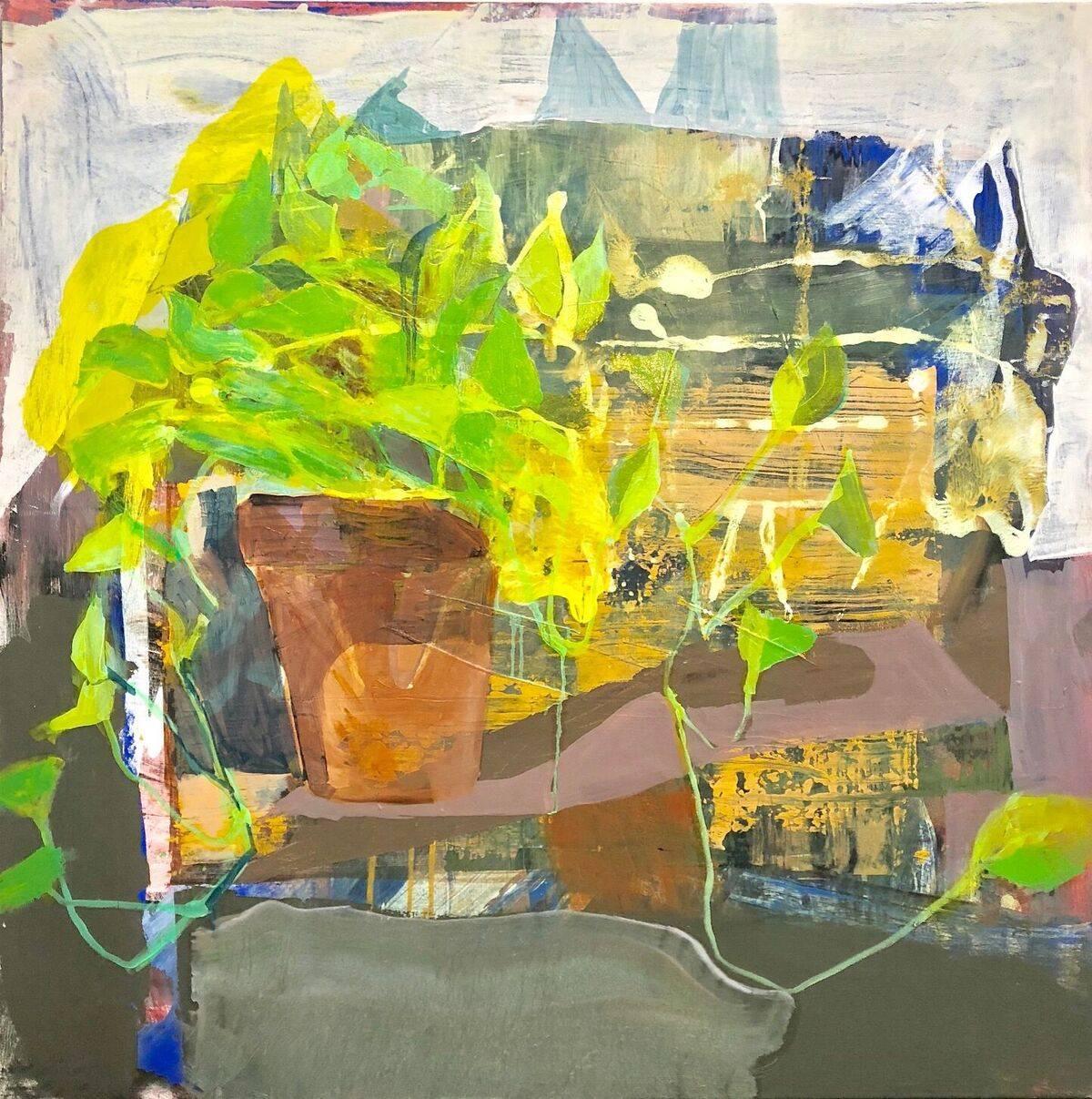 Georganna Greene Abstract Painting - Allegro