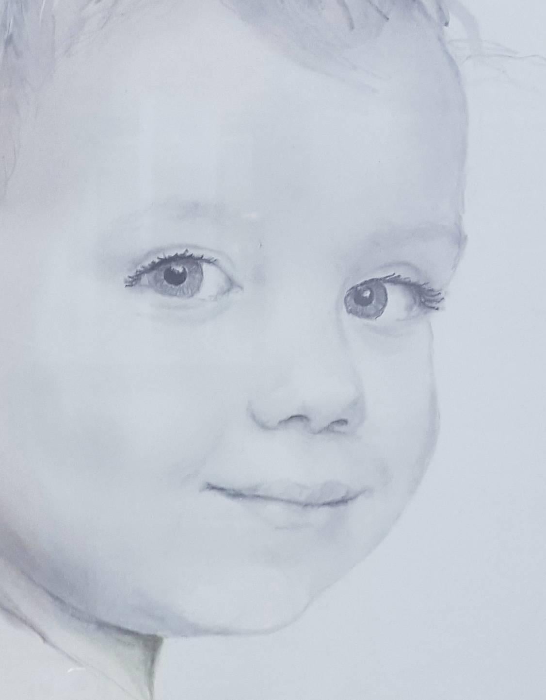 Portrait of a Toddler For Sale 1