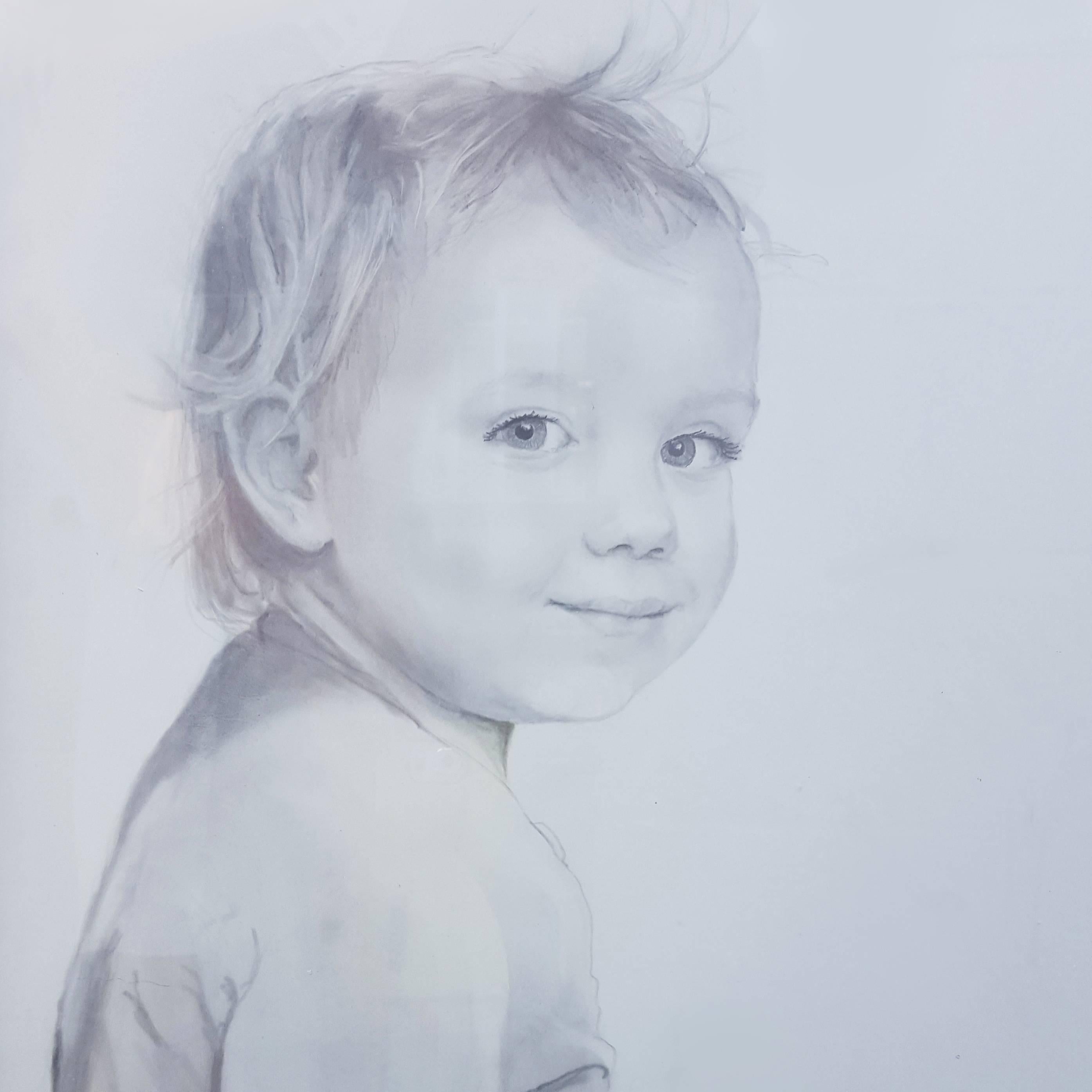 Portrait of a Toddler For Sale 4