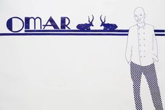 'Omar' - portrait of a man