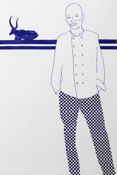 'Omar' - portrait of a man