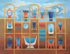 "Apothocaries"  Mid Century Modern Texas Artist