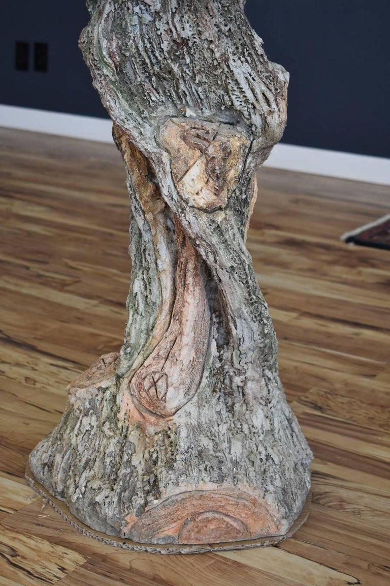 Sam Murray Faux Bois Bird Bath San Antonio Texas Artist Concrete