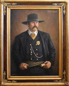 "WYATT EARP" SHERIFF, COWBOY, GUNSLINGER, GAMBLER WESTERN