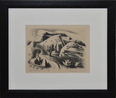 "TEXAS HILL COUNTRY" MID CENTURY MODERN EVERETT SPRUCE 1940s MCM