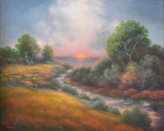 «CAPTURE THE DAY», PINTURA AL ÓLEO DE PAISAJE DE MAUREEN TARAZON