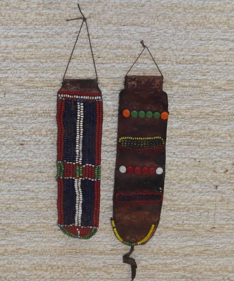 Unknown - Large Shadow Box with Vintage Zulu Art Beadwork For Sale at ...