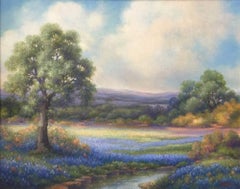 "Texas Spring Meadow"  Bluebonnet Painting