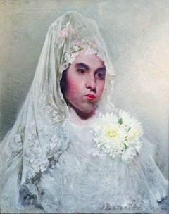 "Dama en Mantillia" Colección Tobin sin firmar.  Exibido en recientes exposiciones del Museo