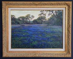 "Late Day Bluebonnets" Texas Hillcountry Landscape