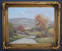 "Old Ranch Road" San Antonio Texas Artist Texas Hill Country